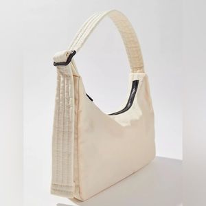 BAGGU Mini Nylon Shoulder Bag - Ivory